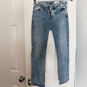 AG Mari Crop High Rise Slim Straight